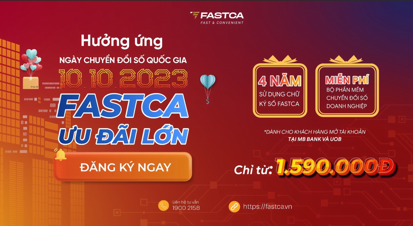 khuyến mãi quý 4 fastca