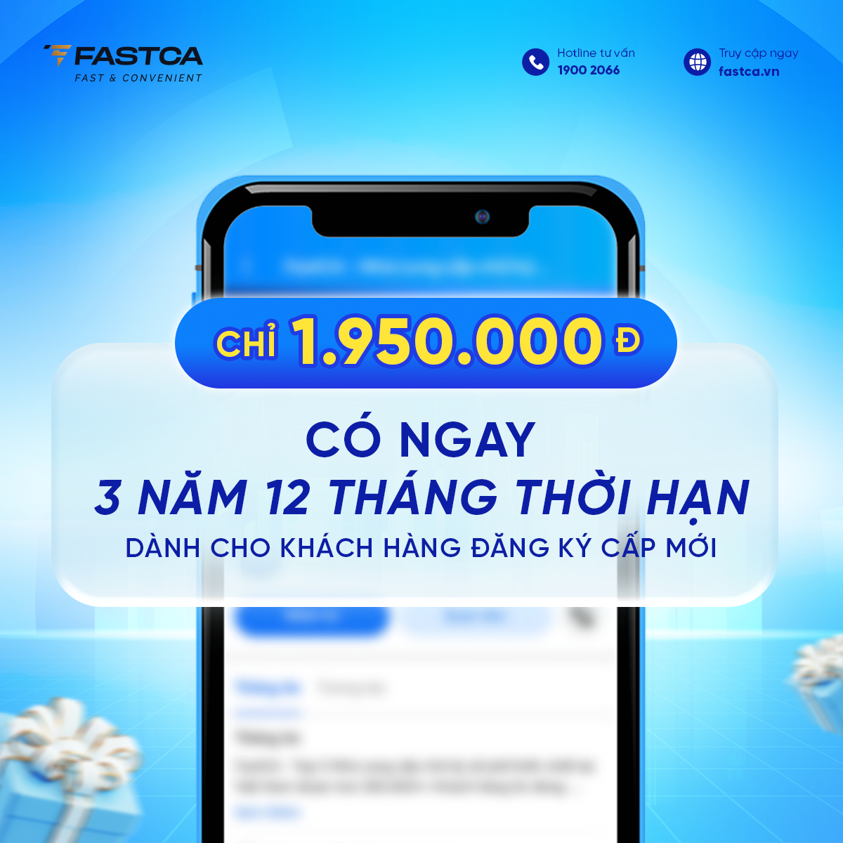 ưu đãi chữ ký số FastCA