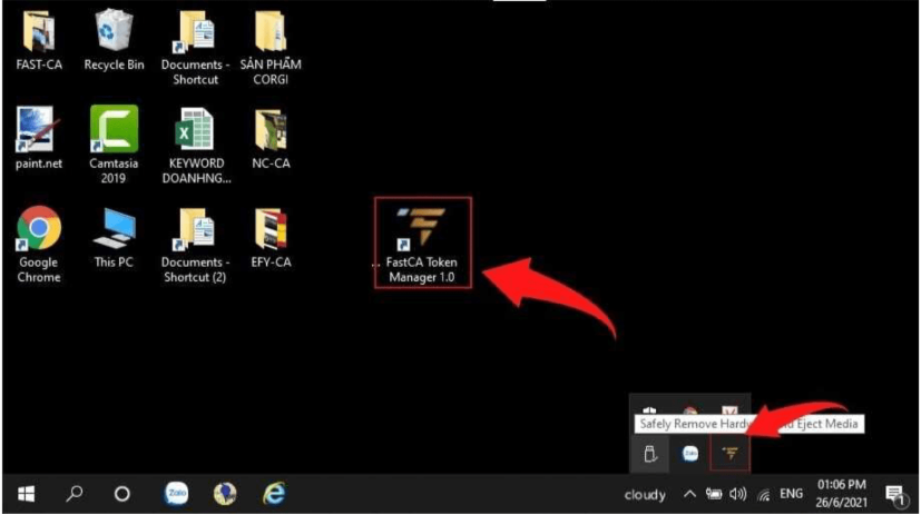 kiểm tra Serial chứng thư số