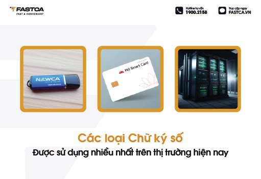 các loại chữ ký số, Chữ ký số USB Token, SmartCard, HSM, chữ ký số từ xa