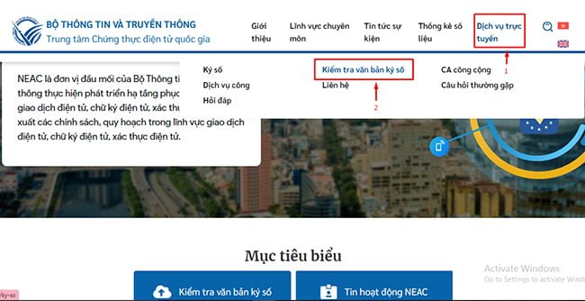 Kiểm tra chữ ký số hợp lệ