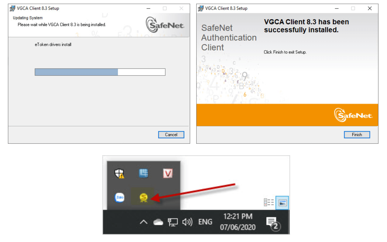 Cài đặt chữ ký số VGCA