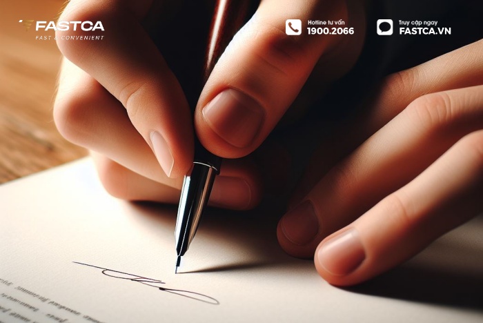 Doanh nghiệp thay đổi chữ ký kinh doanh