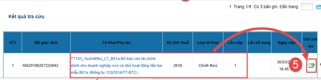 Hướng dẫn nộp thuyết minh báo cáo tài chính qua mạng