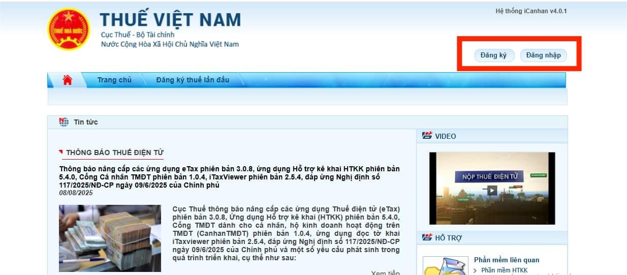 hủy mã số cá nhân người phụ thuộc