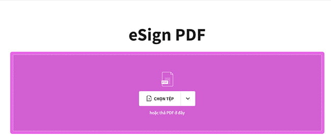 Tạo chữ ký điện tử >
<p><span >Bước 3: Tiếp theo sau khi tệp đã được tải lên bạn vào thanh menu phía góc phải chọn Chữ ký của bạn => Lúc này trên màn hình hộp thoại chữ ký sẽ mở lên. </span> <span >Bạn thực hiện nhập tên, ký tay hoặc tải lên hình ảnh chữ ký của bạn => Sau đó chọn Tạo chữ ký => Đợi vài giây để chữ ký của bạn hoàn thành.</span></p>
<img class=