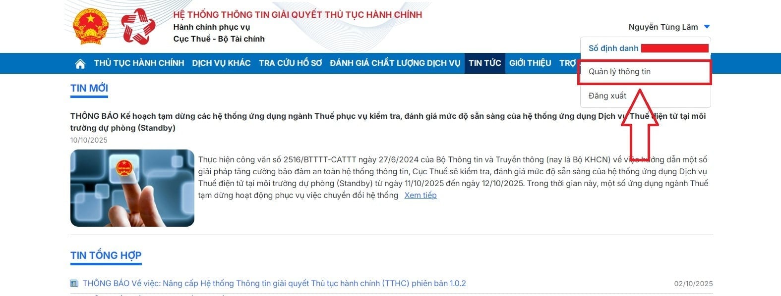 tra cứu mã số thuế cá nhân