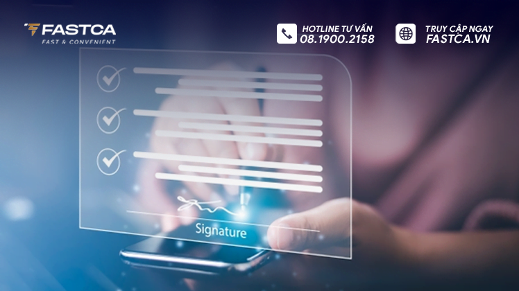 Ứng dụng của chữ ký số trên điện thoại