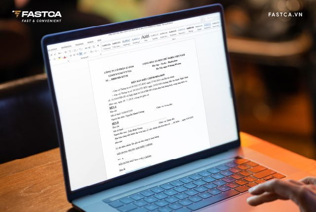 Mẫu biên bản điều chỉnh hoá đơn sai tên công ty mới nhất 2023