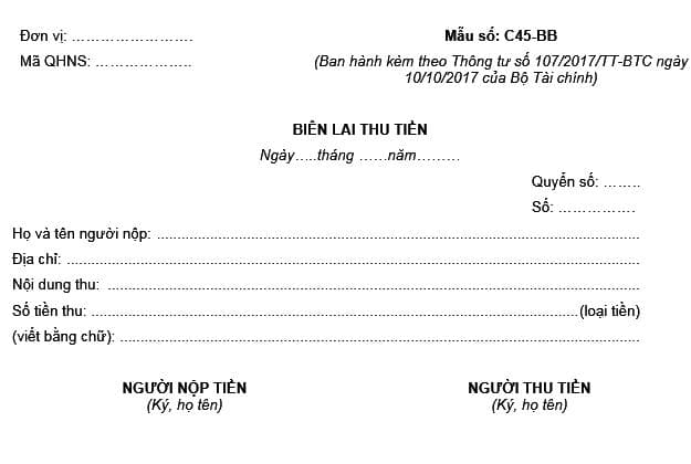 Quy định cần lưu ý về Biên lai bảo hiểm y tế