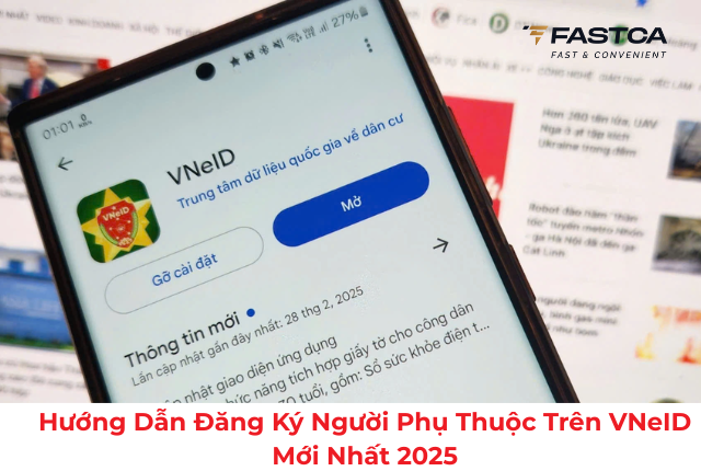 Hướng dẫn đăng ký người phụ thuộc trên VNeID mới nhất 2025